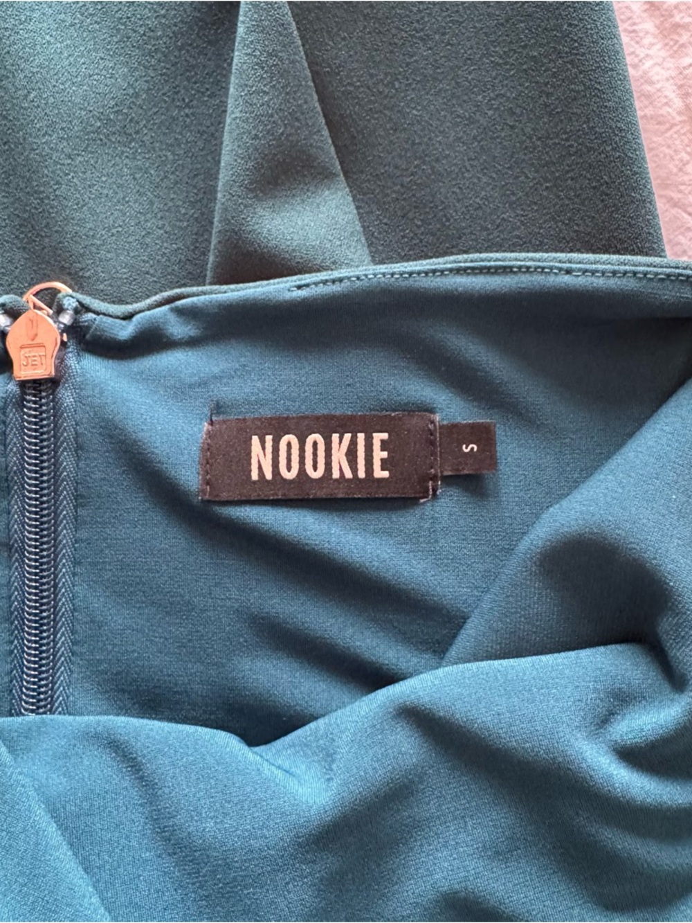 Nookie Mini Boulevard Halter Dress Size Small - Picture 5 of 6